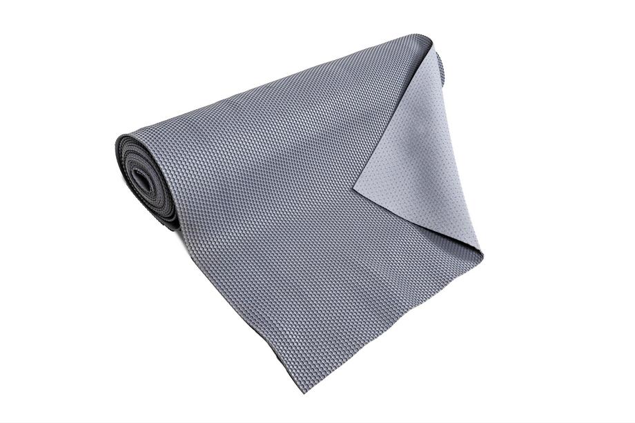 Rubber sheet for car mats 120x100 cm (Honeycomb, grey) Photo 7