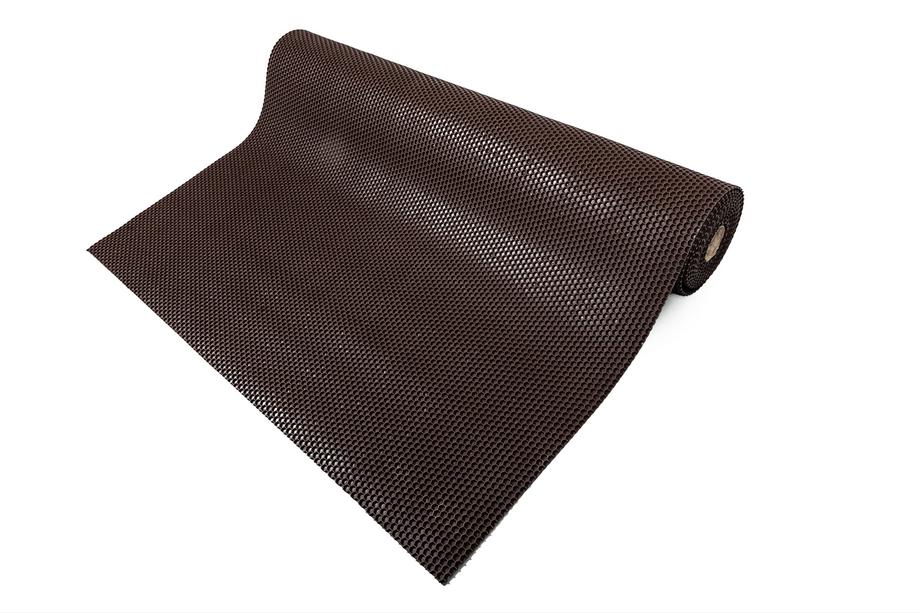 Rubber Sheet for Car Mats 120x100 cm (Honeycomb, Brown) Photo 3