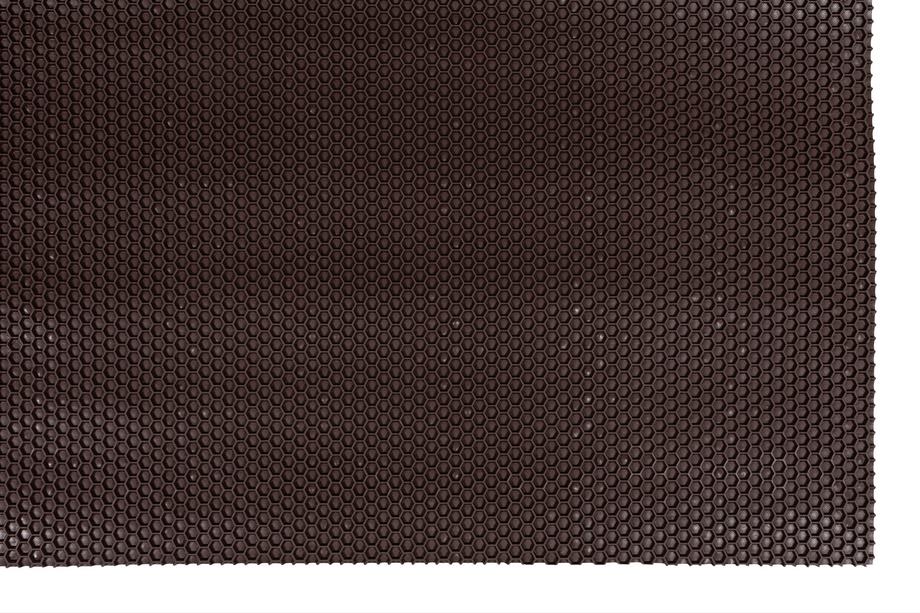 Rubber Sheet for Car Mats 120x100 cm (Honeycomb, Brown) Photo 11