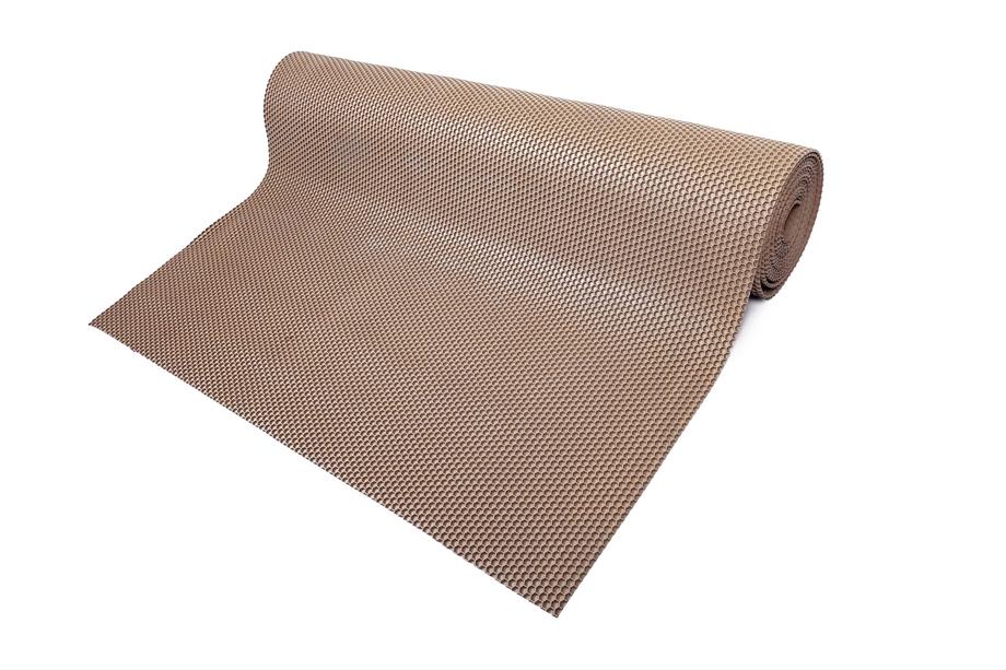 Rubber sheet for car mats 120x100 (Honeycomb, Beige) Photo 7
