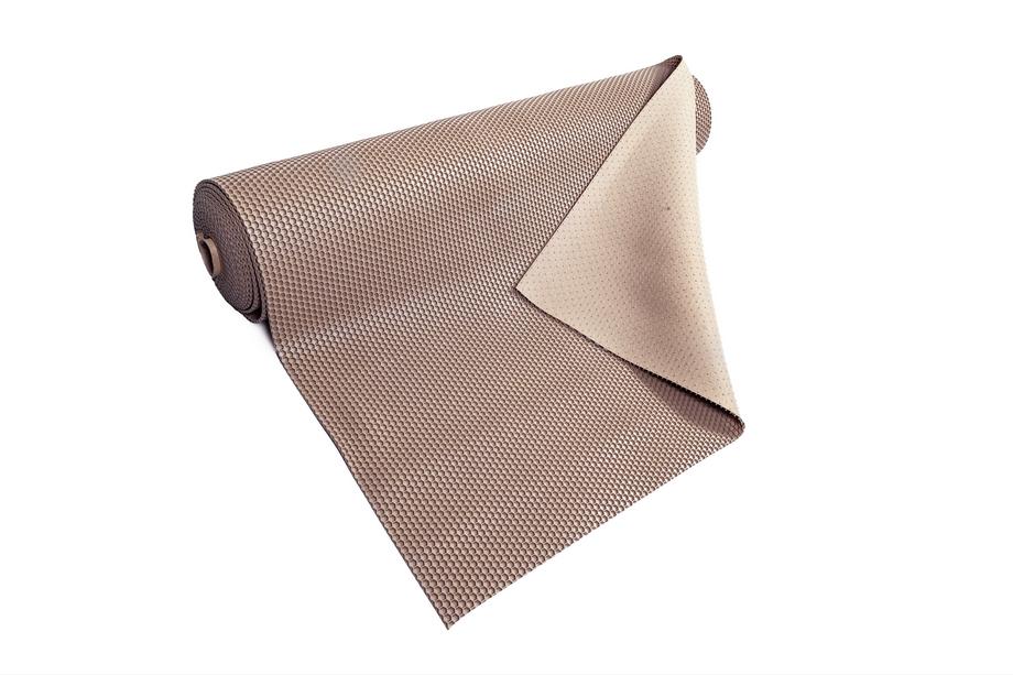 Rubber sheet for car mats 120x100 (Honeycomb, Beige) Photo 4