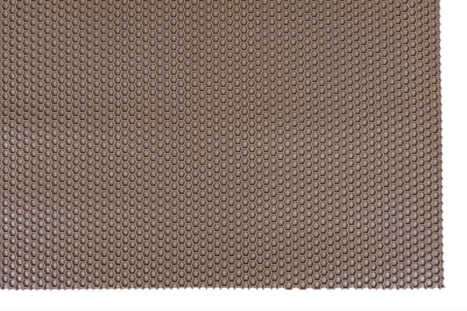 Rubber sheet for car mats 120x100 (Honeycomb, Beige) Photo 10