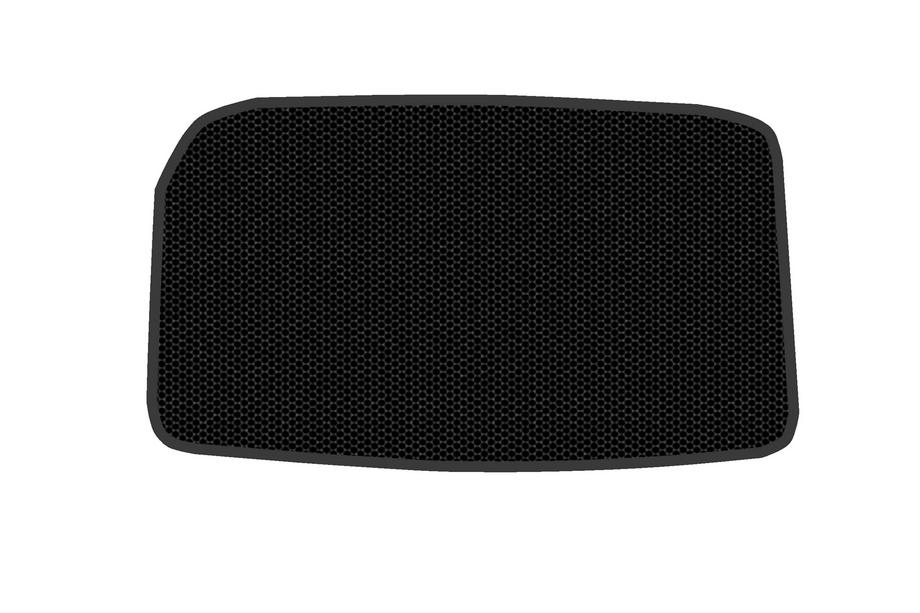 Tesla Model Y 2020- Rear lower trunk rubber mat (For Juniper 2025-, Black) Image