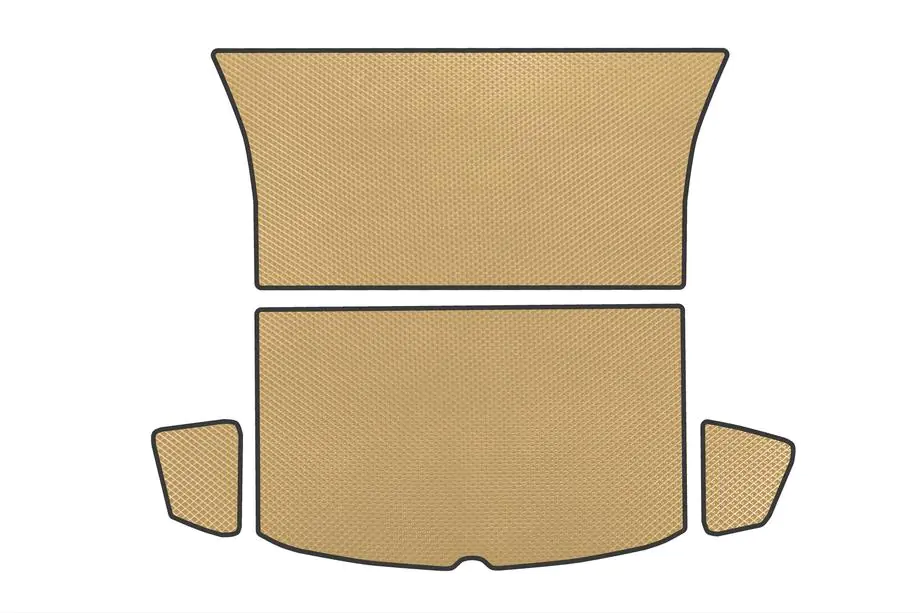 Tesla Model Y 2020- Rear Upper Trunk Mat EVA (For Juniper 2025-, Beige) Image