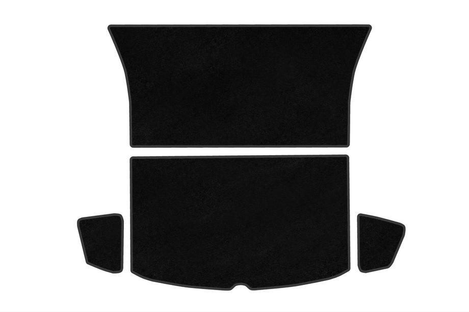Tesla Model Y 2020- Rear upper trunk textile mat Classic (For Juniper 2025-, black) Image