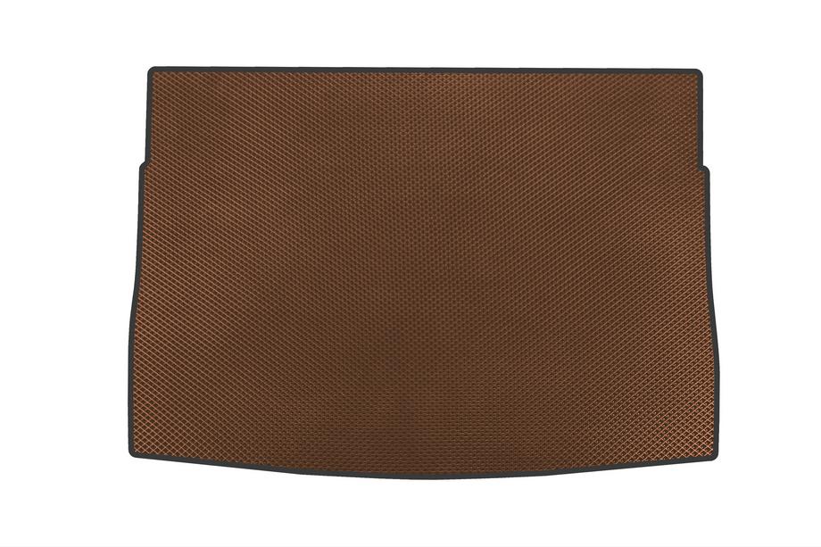 Volkswagen Golf 8 2019- EVA boot mat (HB, upper, brown) Photo 1