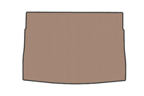 Volkswagen Golf 8 2019- Rubber boot mat (HB, upper, beige) photo 1