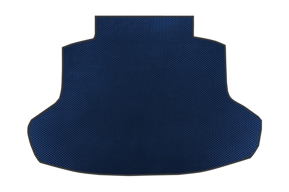 Honda Civic Sedan 2021- EVA Trunk Mat V2 (Blue) Image