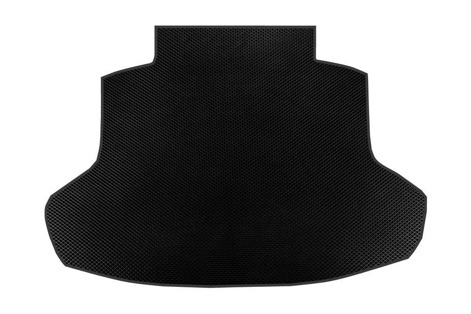 Honda Civic Sedan 2021- EVA Trunk Mat V2 (Black) Image
