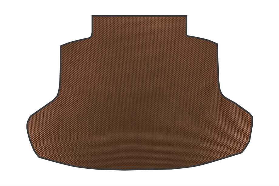 Honda Civic Sedan 2021- EVA Trunk Mat V2 (Brown) Photo 1