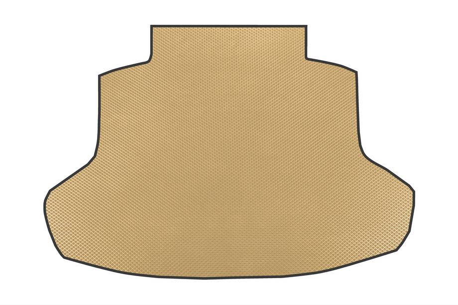 Honda Civic Sedan 2021- EVA Trunk Mat V2 (Beige) Image