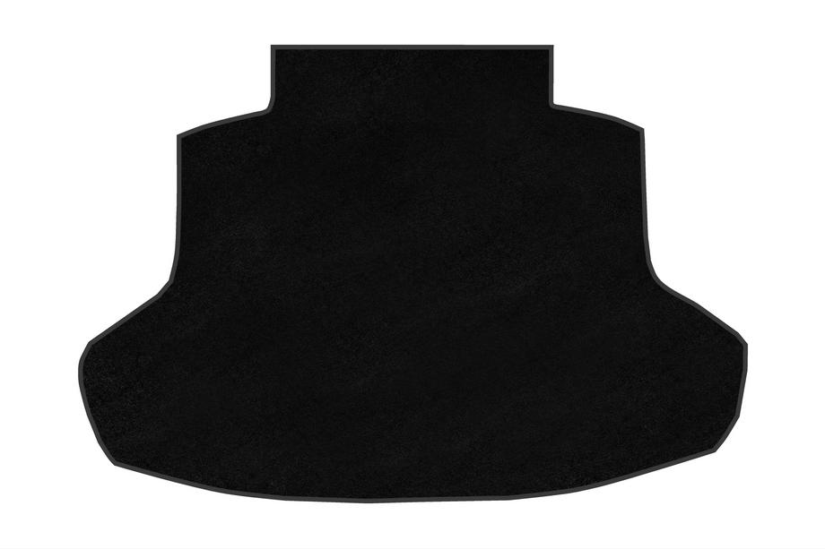 Honda Civic Sedan 2021- Trunk Mat Textile Premium V2 (Black) Image