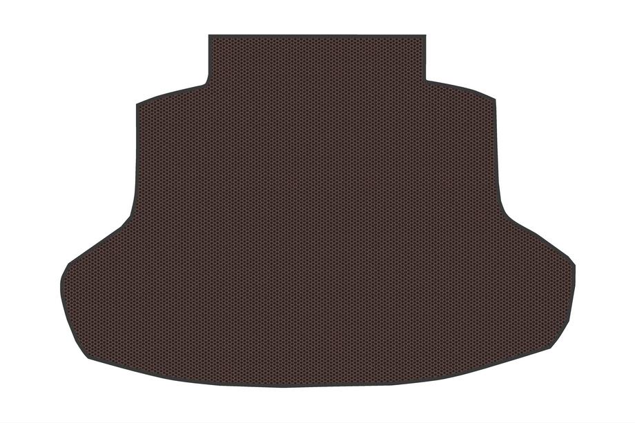 Honda Civic Sedan 2021- Rubber Trunk Mat V2 (Brown) Image