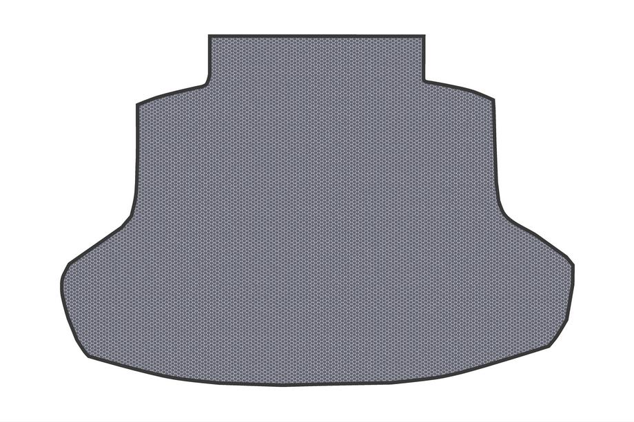 Honda Civic Sedan 2021- Rubber Trunk Mat V2 (Gray) Image