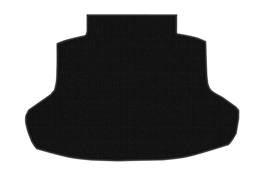 Honda Civic Sedan 2021- Rubber Trunk Mat V2 (Black) Image