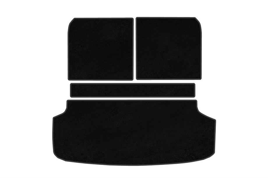 KIA EV9 Trunk Mat Textile Premium V2 (Black) Image