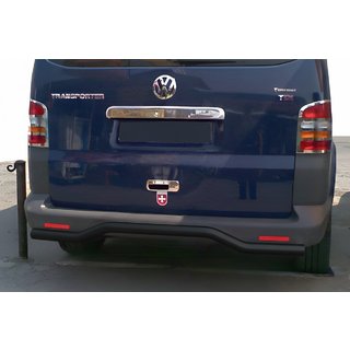 Rear Roll Bar Wave Black (Stainless Steel)