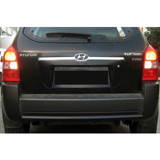 Rear Bar AK002 Black (Stainless Steel) Hyundai Tucson JM 2004- photo 1