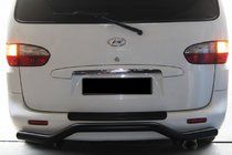 Hyundai H200, H1, Starex 1998-2007 Rear Bar AK-005 Black (Stainless Steel) photo 2