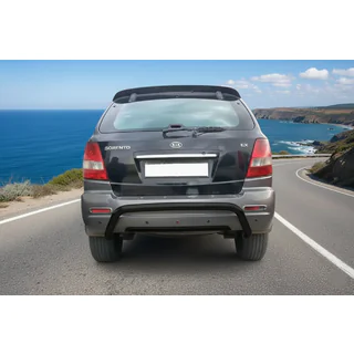Rear Bar Black (Stainless Steel) Kia Sorento I BL 2002-2009
