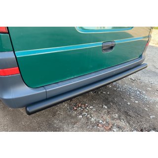 Rear Bar AK002 Black (Stainless Steel) Mercedes Vito W639 2004-2014 photo 4