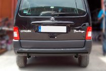 Citroen Berlingo 1996-2008 Rear Guard Black (Stainless Steel) photo 1