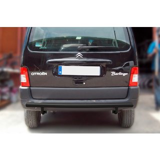 Rear Guard Black (Stainless Steel) Citroen Berlingo 1996-2008 photo 1