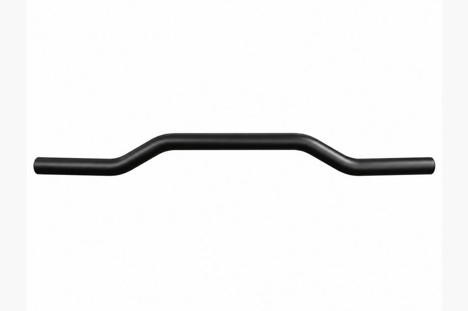 Volkswagen T5 Caravelle 2004-2010 Rear Roll Bar Wave AK006 Black (Stainless Steel) Photo 1