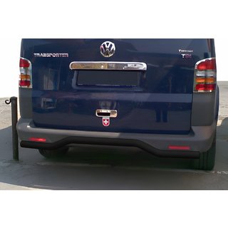 Rear Roll Bar Wave Black (Stainless Steel) photo 1
