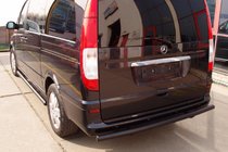 Mercedes Viano 2004-2014 Rear Bar AK002 Black (Stainless Steel) photo 7