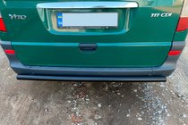 Mercedes Viano 2004-2014 Rear Bar AK002 Black (Stainless Steel) photo 2
