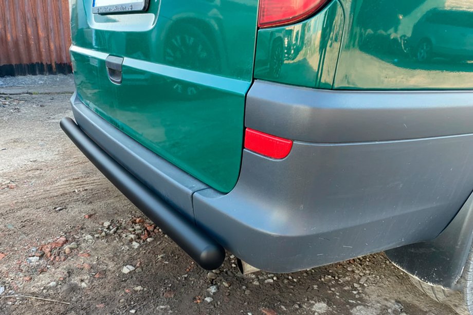 Mercedes Viano 2004-2014 Rear Bar AK002 Black (Stainless Steel) Image