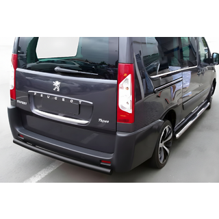 Rear Bar Black (Stainless Steel) Fiat Scudo 2007-2015 photo 1