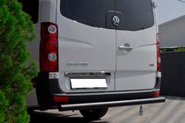 Volkswagen Crafter 2006-2016 Rear Bar AK002 Black (Stainless Steel) photo 2