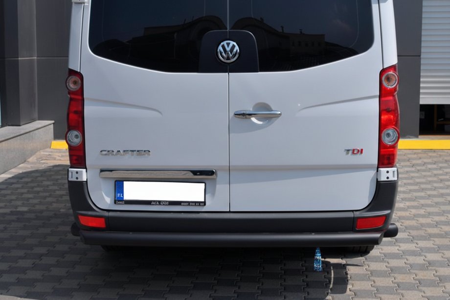 Volkswagen Crafter 2006-2016 Rear Bar AK002 Black (Stainless Steel) Image