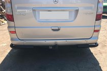 Mercedes Viano 2004-2014 Rear Corner Bars AK003 Black (2 pcs, Stainless Steel) photo 6