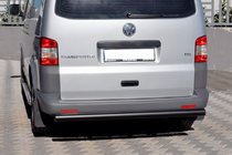 Volkswagen T5 Multivan 2003–2010 Rear Bar AK002 Black (Stainless Steel) photo 4