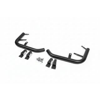 Rear Corner Bars AK003 Black (2 pcs, stainless steel) Volkswagen T5 Caravelle 2004-2010 photo 4