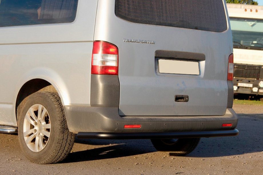 Volkswagen T5 2010-2015 Rear Corner Bars AK003 Black (2 pcs, stainless steel) Photo 3