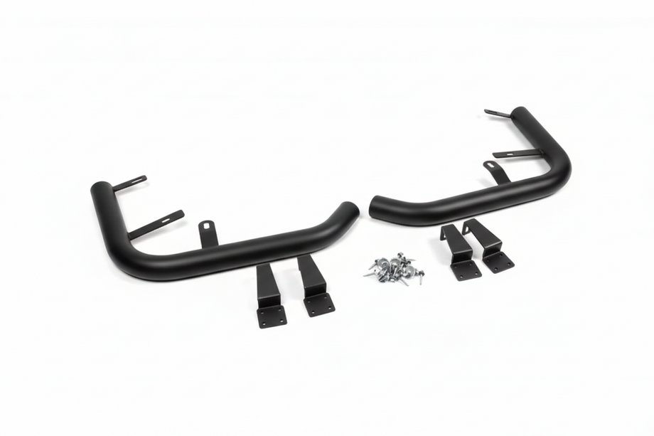 Volkswagen T5 2010-2015 Rear Corner Bars AK003 Black (2 pcs, stainless steel) Photo 11