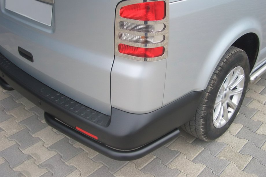 Volkswagen T5 2010-2015 Rear Corner Bars AK003 Black (2 pcs, stainless steel) Photo 7