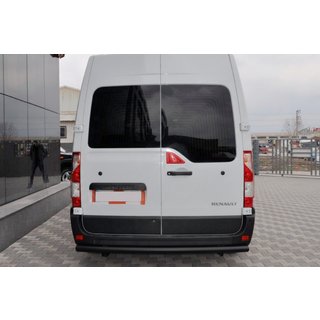 Rear Bar Black (Stainless Steel) Opel Movano 2010-2021 photo 2