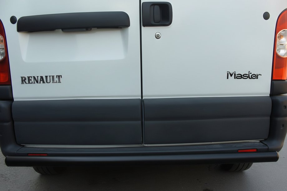 Opel Movano 2010-2021 Rear Bar Black (Stainless Steel) Image