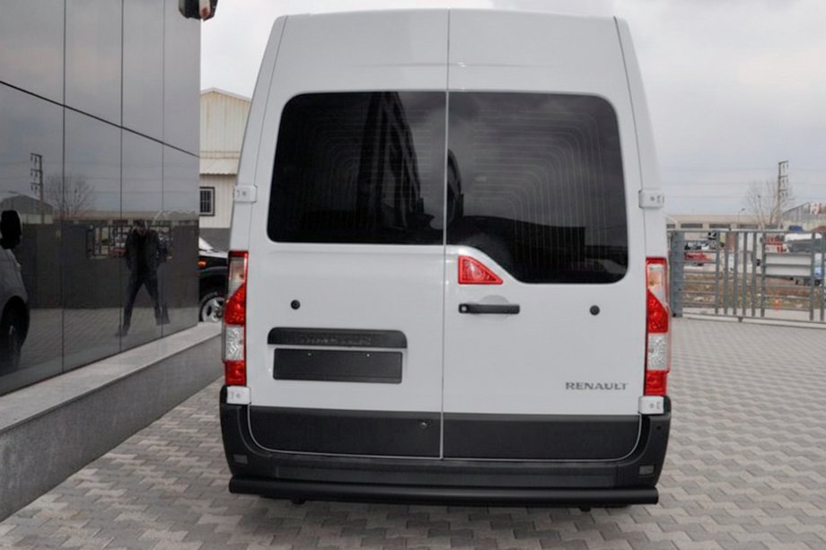 Nissan NV400 2010-2024 Rear Bar Black (Stainless Steel) Image