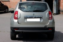 Renault Duster 2008–2017 Rear Straight Roll Bar Black (Stainless Steel) photo 3