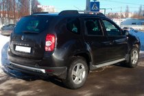 Dacia Duster 2008-2018 Rear Straight Roll Bar Black (Stainless Steel) photo 4
