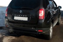 Dacia Duster 2008-2018 Rear Straight Roll Bar Black (Stainless Steel) photo 5
