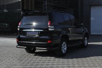 Toyota Land Cruiser Prado 120 2002-2009 Rear Corner Bars AK003 Black (2 pcs, stainless steel) photo 4