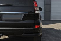Toyota Land Cruiser Prado 120 2002-2009 Rear Corner Bars AK003 Black (2 pcs, stainless steel) photo 8