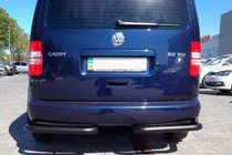 Volkswagen Caddy 2004-2010 Rear Corner Bars AK003 Black (2 pcs, stainless steel) photo 8